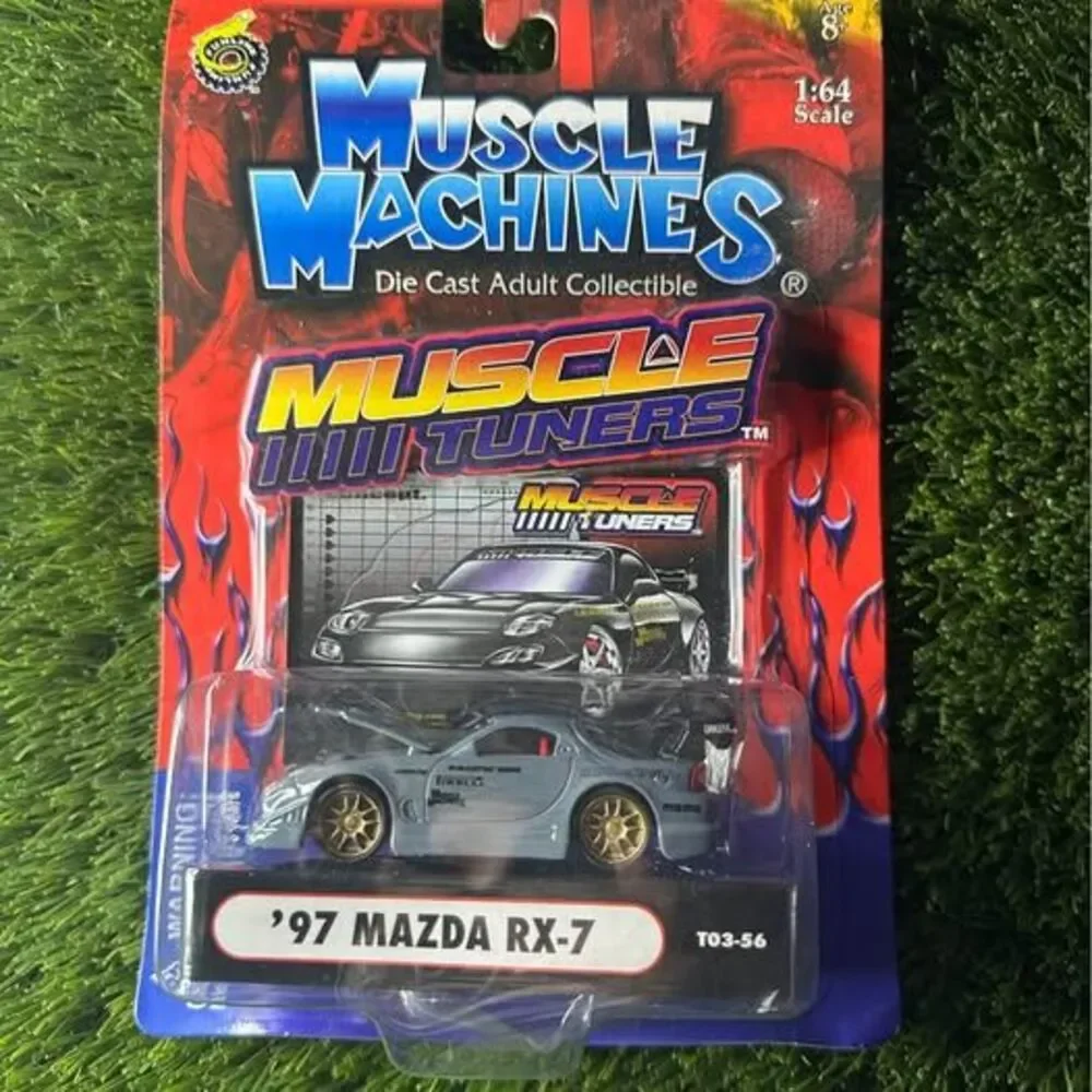Muscle machine Muscle lllll tuner car- 1997 MAZDA RX7 (grey)